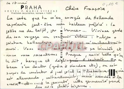 Pražské Ježulátko — The Prague Child Jesus — editor Kostel P. Marie Vítězné — Verso