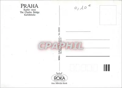 Praha - Karlův most — wydawca ROKA, nr 02022 — Rewers