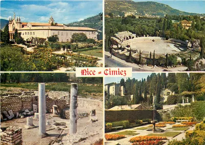Nice - Cimiez — Mosteiro, Areias romanas, Jardins e vestígios