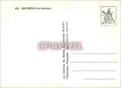 Foguetes — Por Meunier — Edições do Moulin, Sarrouville — Verso