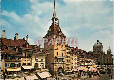 Praça dos Ursos com Torre do Cativeiro — Bern — editor ETERNA
