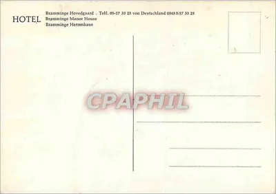 Bramminge Hovedgaard — Hotel — Wydawca nieznany, numer seryjny nie widoczny — Rewers