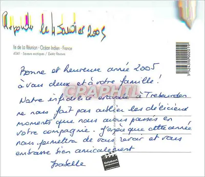 Wyspa La Réunion — Eksotyczne smaki — Gélabert productions — Rewers