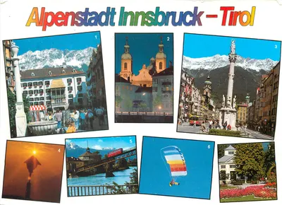 Cidade das Alpes Innsbruck - Tirol — HISPANIA AUSTRIA, série 5, edição especial