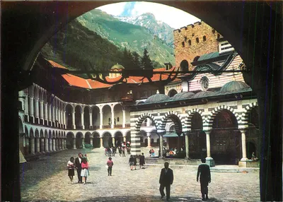 Monastério de Rila — fundado em 946 pelo eremita Ivan Rila — editor Vlachka