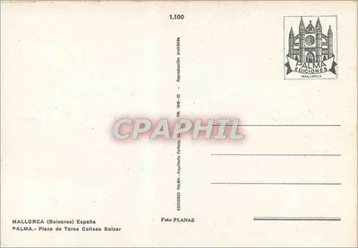 Plaza de Toros de Jerez — corrida — Palma Ediciones, nr 1.100 — Rewers