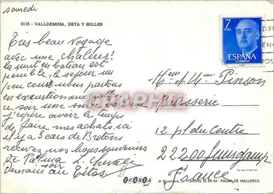 Valldemosa, Deyá i Soller — Majorka — wydawca Icaria, nr 6116 — Rewers