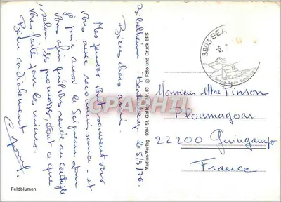 Kwiaty polowe — ICH BIN BEI EUCH ALLE TAGE BIS AN DAS ENDE DER WELT — Mattheus 28,20 — Vadrian-Verlag St. Gallen — Rewers