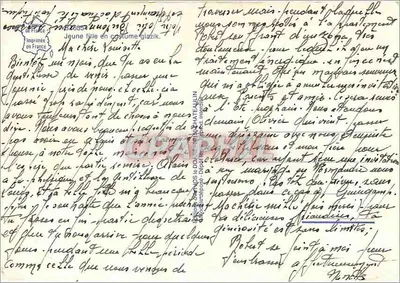 Menina em traje glazik — Bretanha — editor Jos — Verso