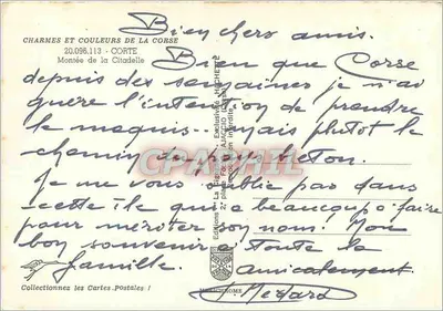 Subida da Cidadela — Corte — Edições La Bigorne — Verso