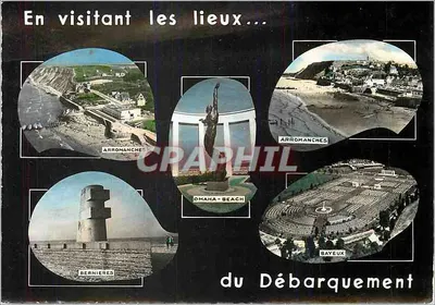 Arromanches, Omaha-Beach, Bernières, Bayeux — Locais do Desembarque — Edição Lapie