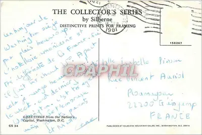Washington, D.C. — Stolica Kraju — Silberne Souvenir Sales, Inc. CS 34 — Rewers