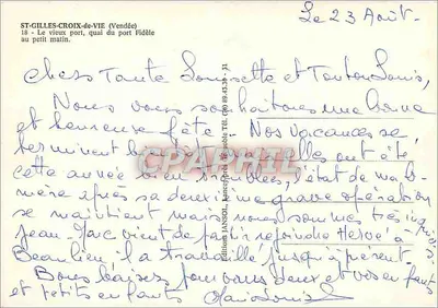 सेंट-गिल्लेस-क्रॉइस-दे-वी - पुराना बंदरगाह, पोर्ट फिडेल के कूल, एडिटर्स आईएएनएसओएल — पीछे