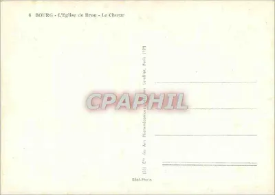 Bourg - A Igreja de Brou - O Coro — Cie des Arts Phonanématiques, Paris — Verso