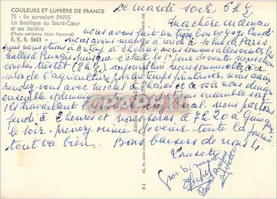 De Basiliek van het Heilig Hart — Parijs — Edities Jean-Jaures — Achterkant