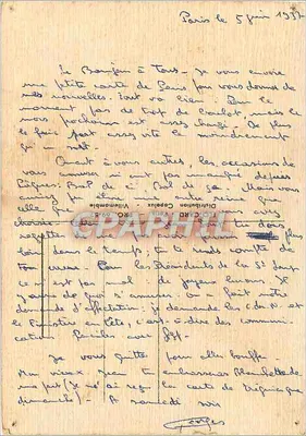 Paris — O French Cancan — Moulin Rouge — Verso