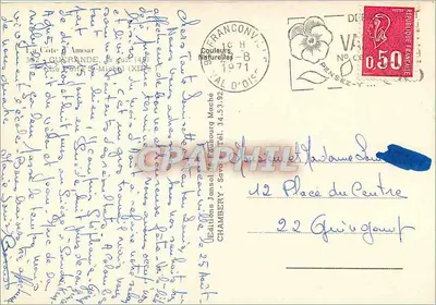 Poort van de Stad — Guérande — Uitgave Jansel de Faubourg — Achterkant