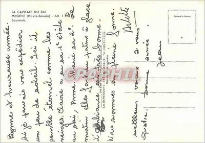 Mégeve — Capital do Esqui — Editor La Berengere — Verso