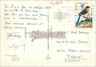 Garraf — Visão geral — Éditions FISA, n° 559 — Verso