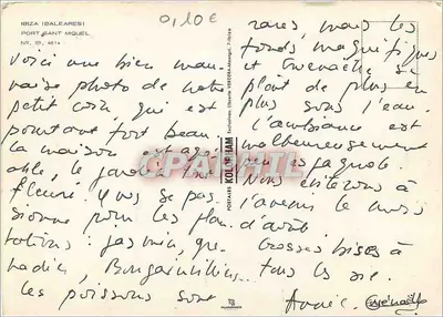 Port Sant Miquel — Ibiza (Baleary) — Wydawca VEDERA-Mengel, nr 19, 4814 — Rewers