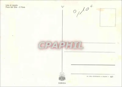 Lido di Jesolo — Foce del Sile - Il Faro — Antonin Gorizia, n° 627 — Rewers