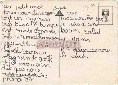 Southport — widok panoramiczny z małym pociągiem, fontanną i promenadą — Bamforth Card — Rewers