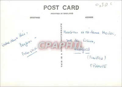 Dom Parlamentu, Londyn — widok z rzeki z łodziami — T.S. wydawca — Rewers