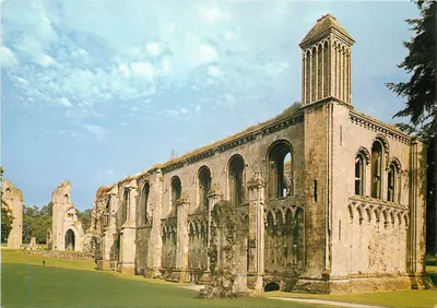 Abadia de Glastonbury — Capela da Senhora (Capela de São José) — Pitkin Pictorial Postcards