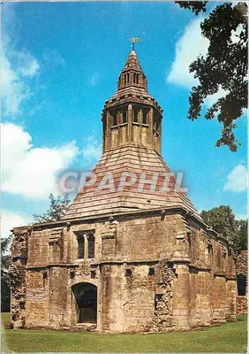 Abadia de Glastonbury — Cozinha dos Abades — Pitkin Pictorial Postcards