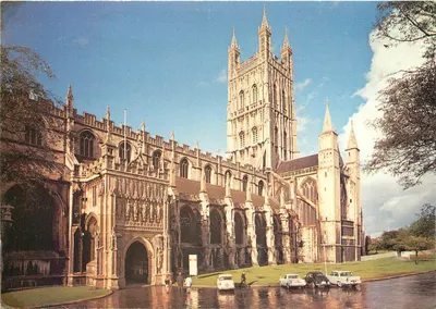 Catedral de Gloucester — editor Arthur Dixon, n° PGL/86652