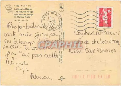 Le Moulin Rouge — Paryż — Wydawnictwo Lyna — Rewers