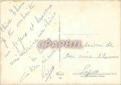 Rosas — variedades coloridas — Edição da Itália, n° 250 — Verso