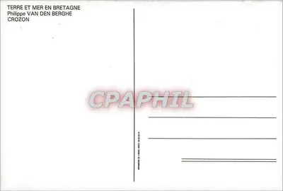Terra e mar na Bretanha — Philippe Van Den Berghe — Verso