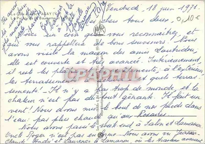 La Pointe de la Baume - Widok z lotu - n° 4 — Rewers