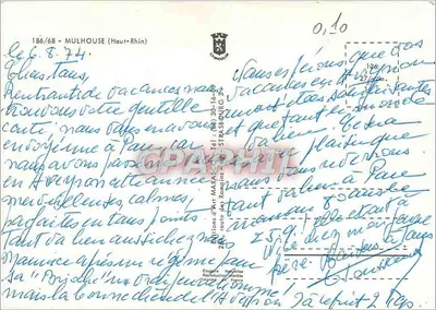 Mulhouse — Katedra św. Etienne, Ratusz (XIV w.) i Plac Główny — Wydawnictwo Sztuki MARA — Rewers