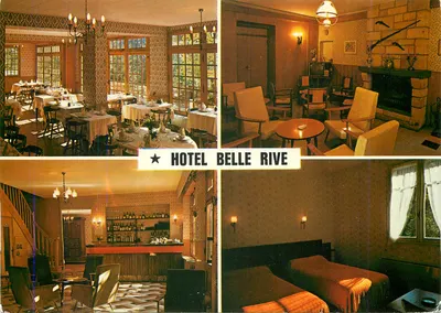 Hotel Belle Rive — Najac, Aveyron — Sociedade das Cartas Postais APA-POUX