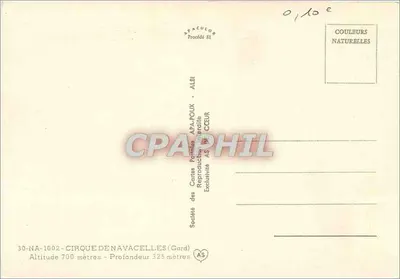 Cirque de Navacelles — Gard — editor AS — Verso