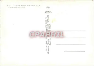 Pittoreska Auvergne — Wielka Kaskada — Wydawnictwo LYS — Rewers