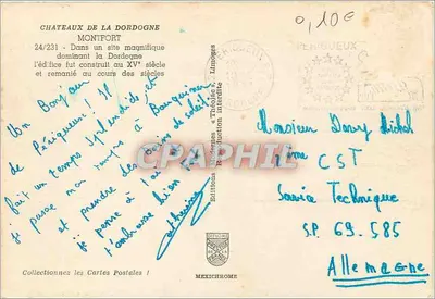 Castillo de Montfort — Dordogne — Ediciones Modernes & Théophile — Reverso