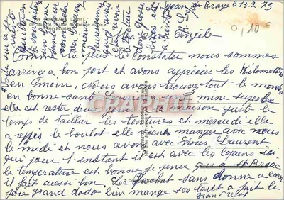 Orléans — Statua di Giovanna d'Arco — editore Harmon — Verso