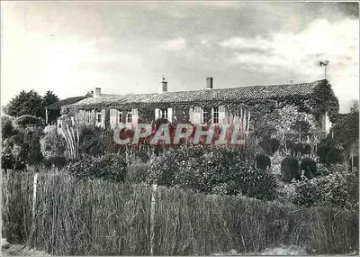 Saint-Vincent-sur-Jard (Vendée) — Casa de G. Clémenceau (vista leste) — Serviço Comercial Monuments Historiques