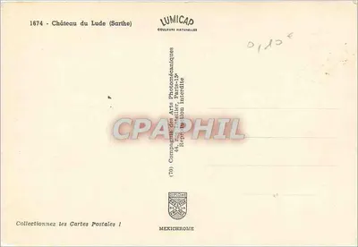 Zamek w Lude — Sarthe — Lumicap — Rewers