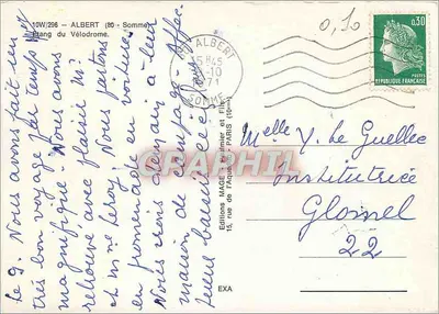 Étang du Vélodrome — Albert (Somme) — Éditions MAGE — Verso