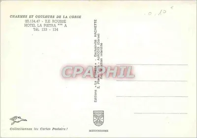 Hôtel La Pietra — Ile Rousse — Éditions Iris — Rewers