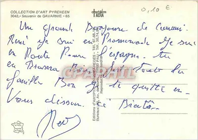 Gavarnie — Góry i psy — Wydawnictwo Sztuki Pyrenées — Rewers