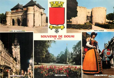 Douai — Lembrete de Douai 59 Nord — Editor: Combier Impressor Mâcon