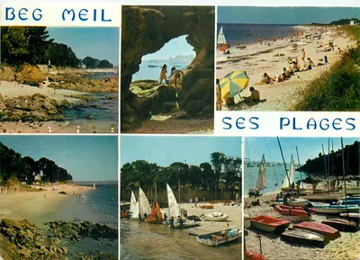 Beg Meil — Suas Praias — Éditions d'Art JOS
