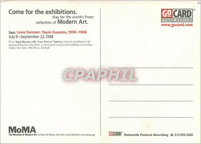 Yayoi Kusama — Love Forever — MoMA — Verso