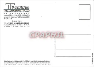 Salon twórców mody — TTMode N°3 — CartaPub — Rewers