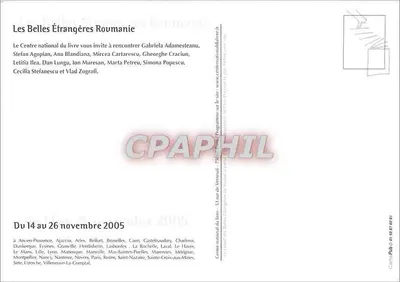 Les Belles Étrangères — Spotkania z 12 pisarzami rumuńskimi — Narodowy Dom Książki — Rewers